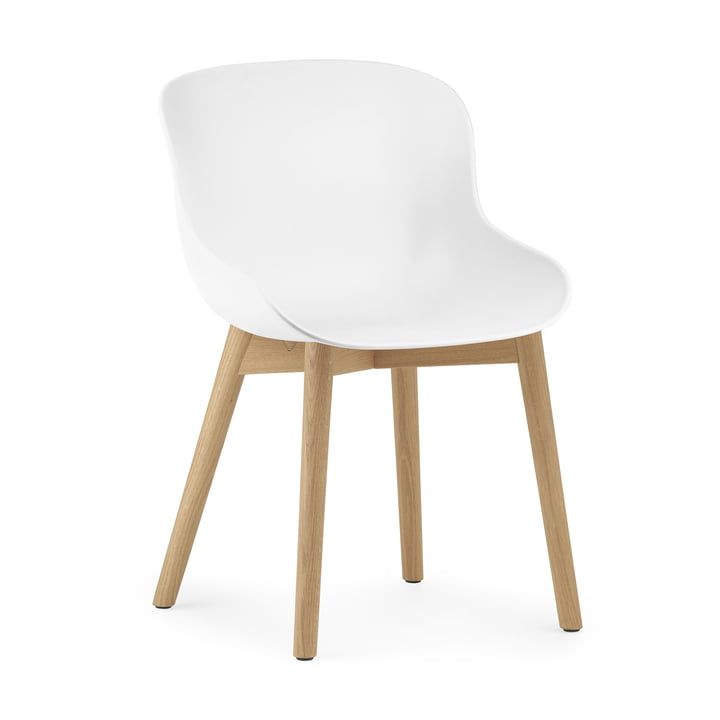 Hyg Stuhl von Normann Copenhagen in der Ausführung Eiche natur / weiß