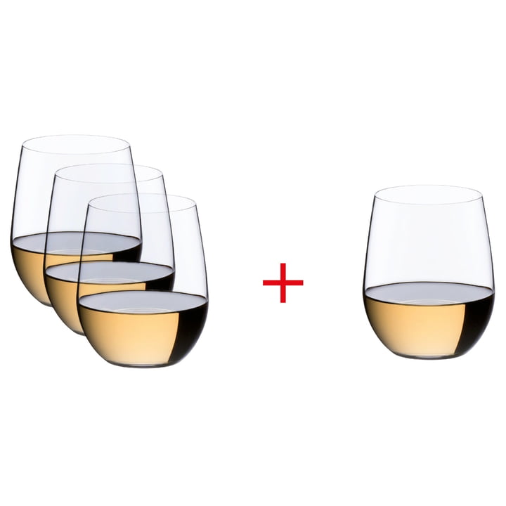 O Wine Weingläser von Riedel in der Ausführung Viognier / Chardonnay