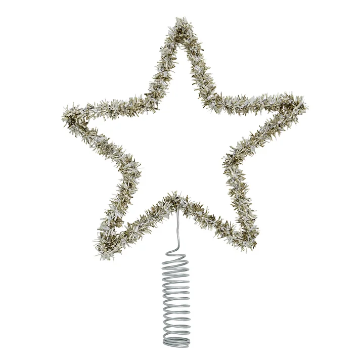 Joy Weihnachtsbaumstern von House Doctor in der Farbe silber