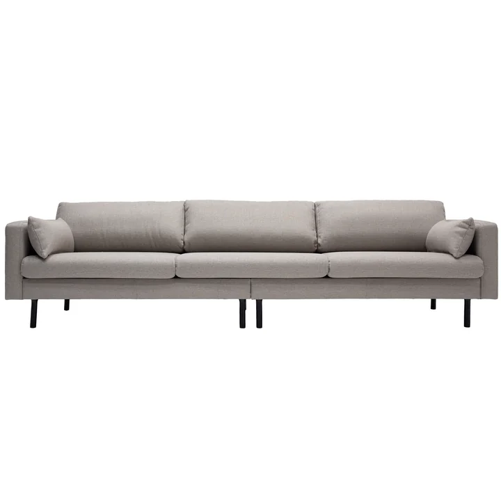 Mette, 4-Sitzer Sofa, hellgrau von Nuuck