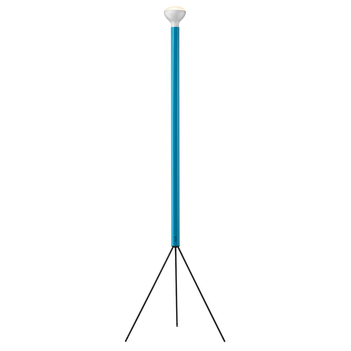 Luminator Stehleuchte H 189 cm, hellblau von Flos