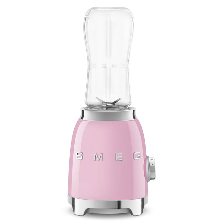 50's Style Mini-Standmixer PBF01 von Smeg in die Farbe cadillac pink