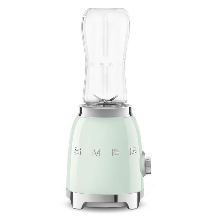 50's Style Mini-Standmixer PBF01 von Smeg in die Farbe pastellgrün