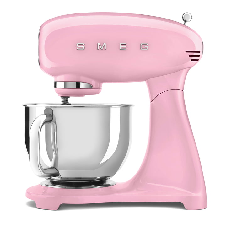 Küchenmaschine SMF03 von Smeg in der Farbe cadillac pink