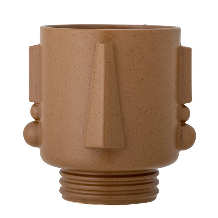 Guxim Blumentopf H 22,5 cm von Bloomingville in braun