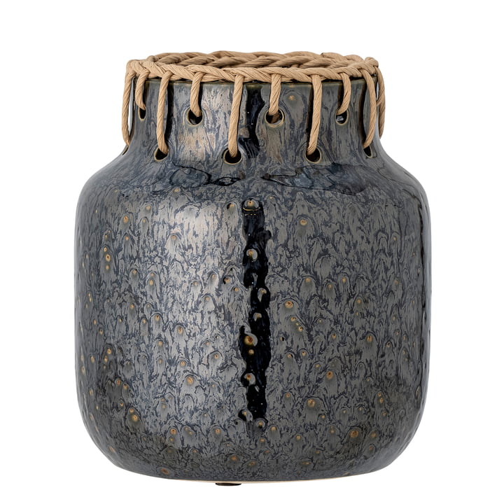 Janel Vase von Bloomingville in der Farbe schwarz
