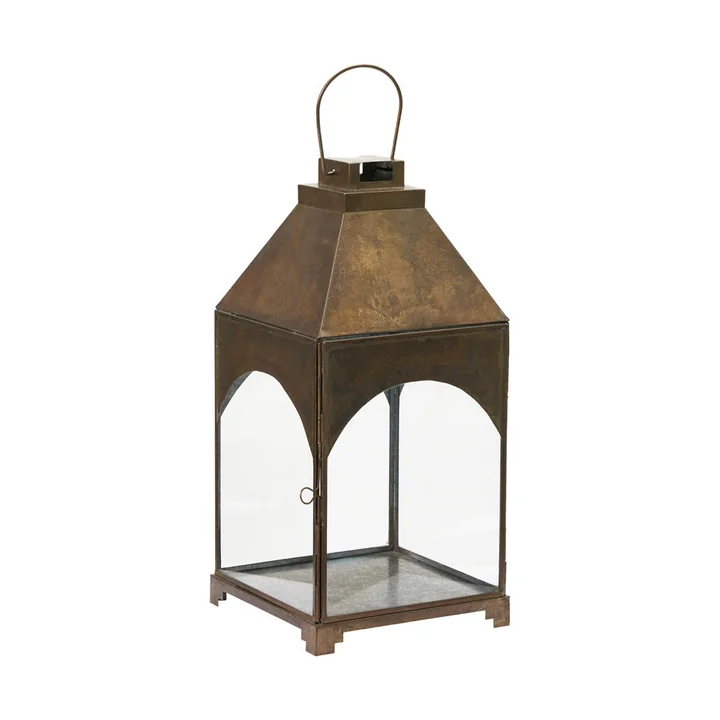 Arch Laterne H 38 cm von House Doctor in antikes messing