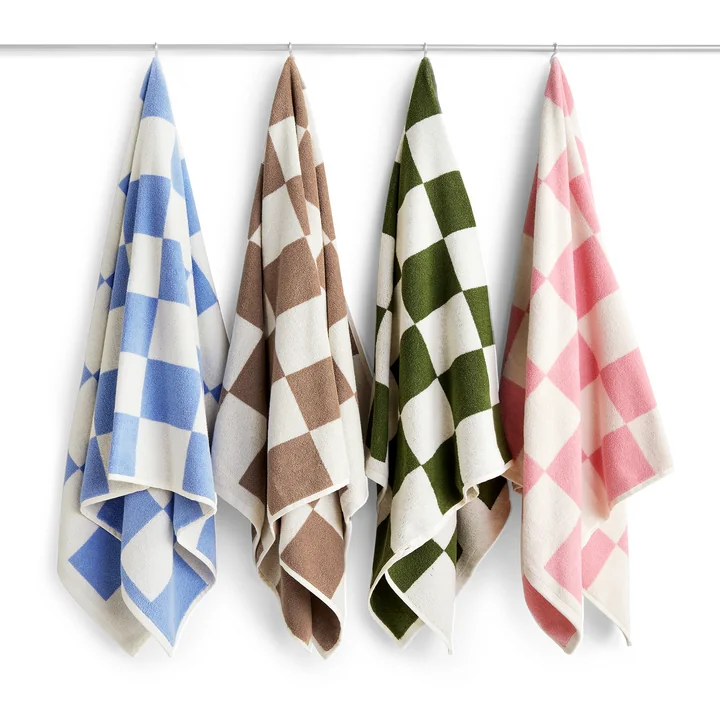 Check Badetuch, 70 x 136 cm von HAY