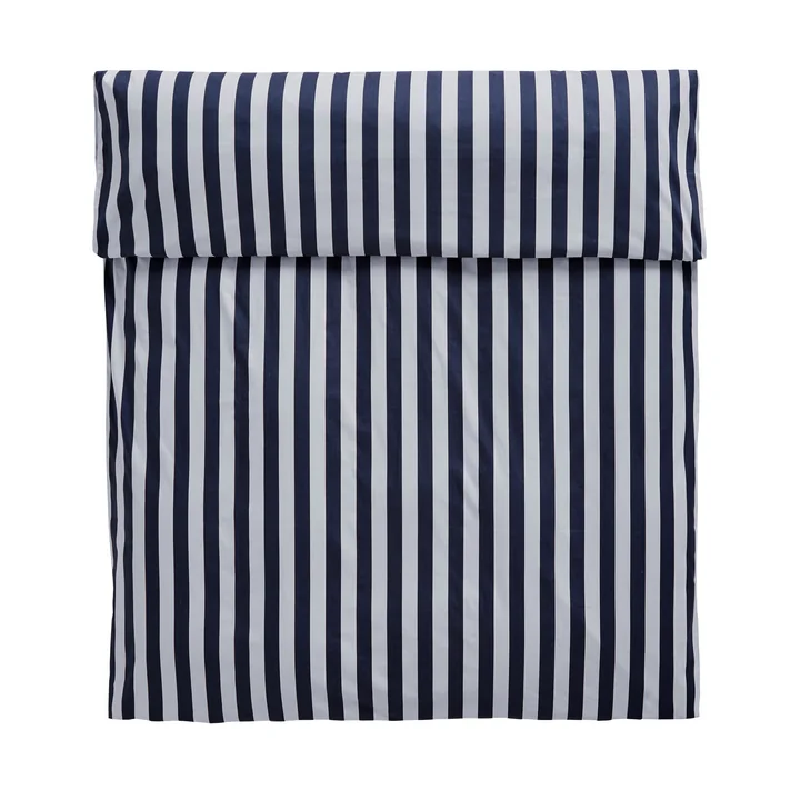 Été Bettbezug, midnight blue / hellgrau von HAY