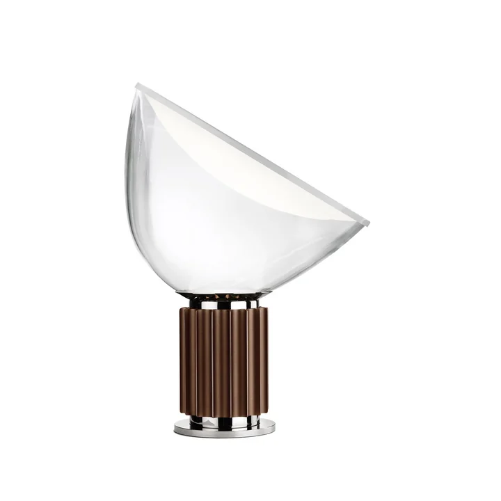 Taccia small LED Tischleuchte von Flos in Bronze