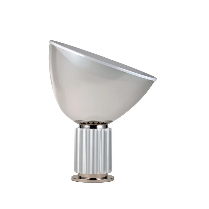 Die Taccia small LED Tischleuchte in Aluminium eloxiert von Flos