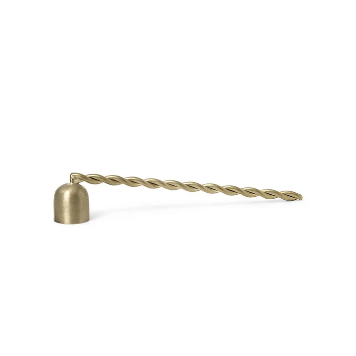 Twist Kerzenlöscher, Messing von Ferm Living