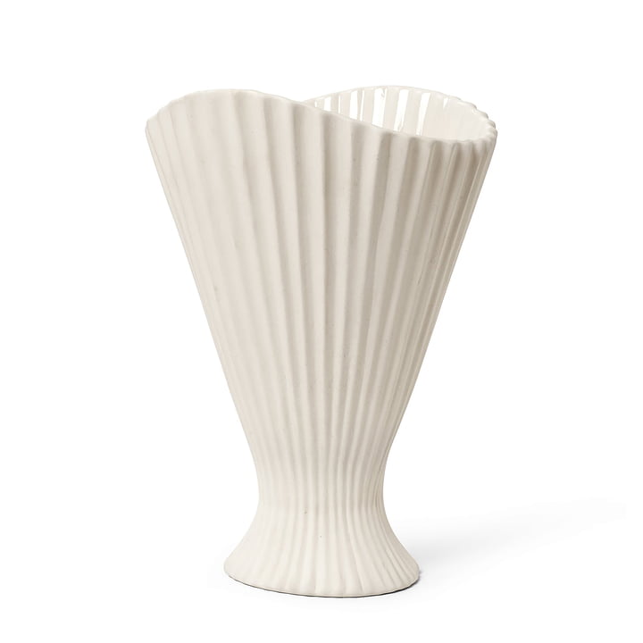 Fountain Vase, off-white von ferm Living
