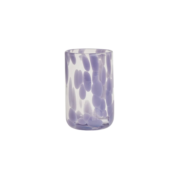 Jali Trinkglas von OYOY in der Farbe lavender