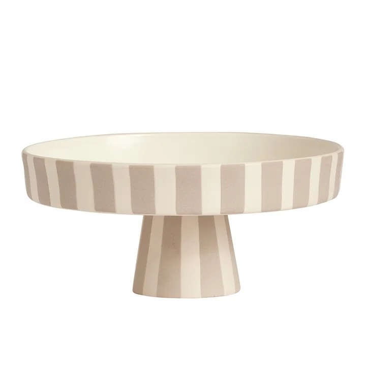 Toppu Tablett von OYOY in der Farbe clay