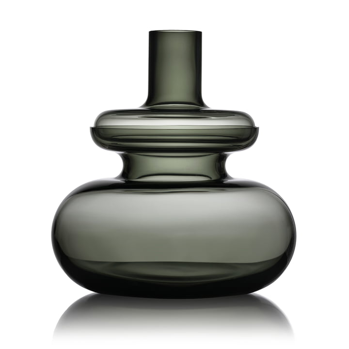 Inu Vase, Ø 31.7 x 33 cm, smoked grey von Zone Denmark
