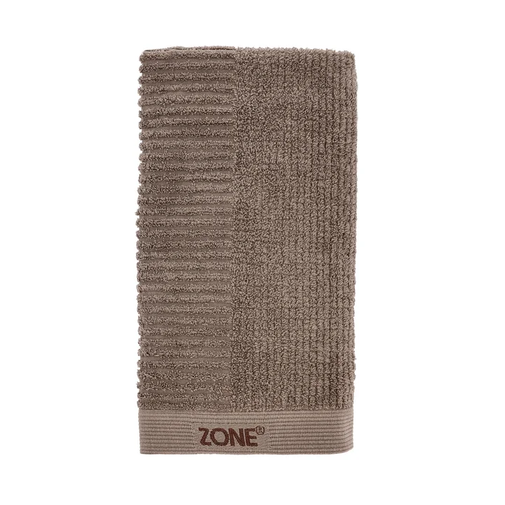 Classic Handtuch, 100 x 50 cm, taupe von Zone Denmark