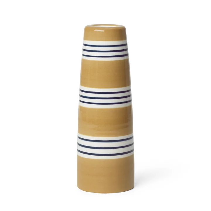 Omaggio Nuovo Kerzenhalter von Kähler Design in der Farbe ocker