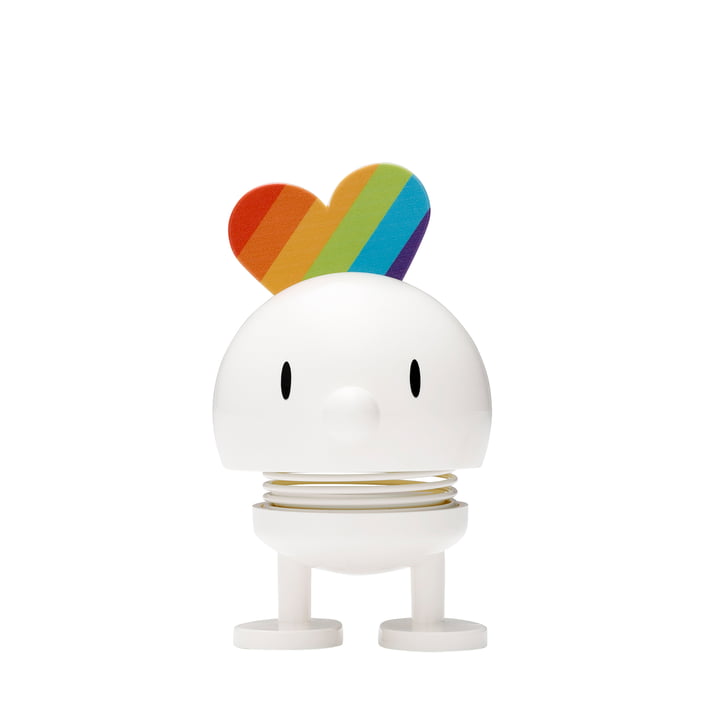Small Rainbow Deko-Figur von Hoptimist in der Farbe white