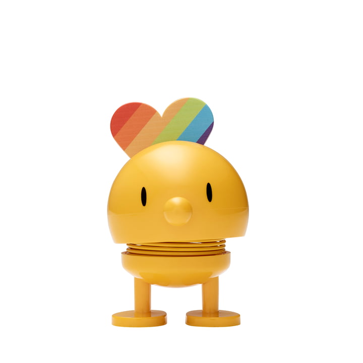 Small Rainbow Deko-Figur von Hoptimist in der Farbe gelb