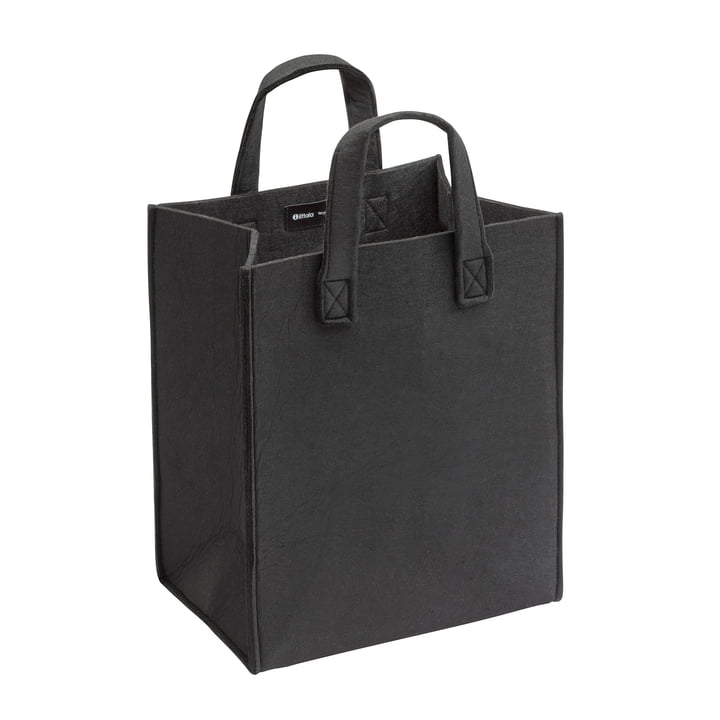 Meno Tasche, 300 x 200 x 350 mm, schwarz (recycelt) von Iittala