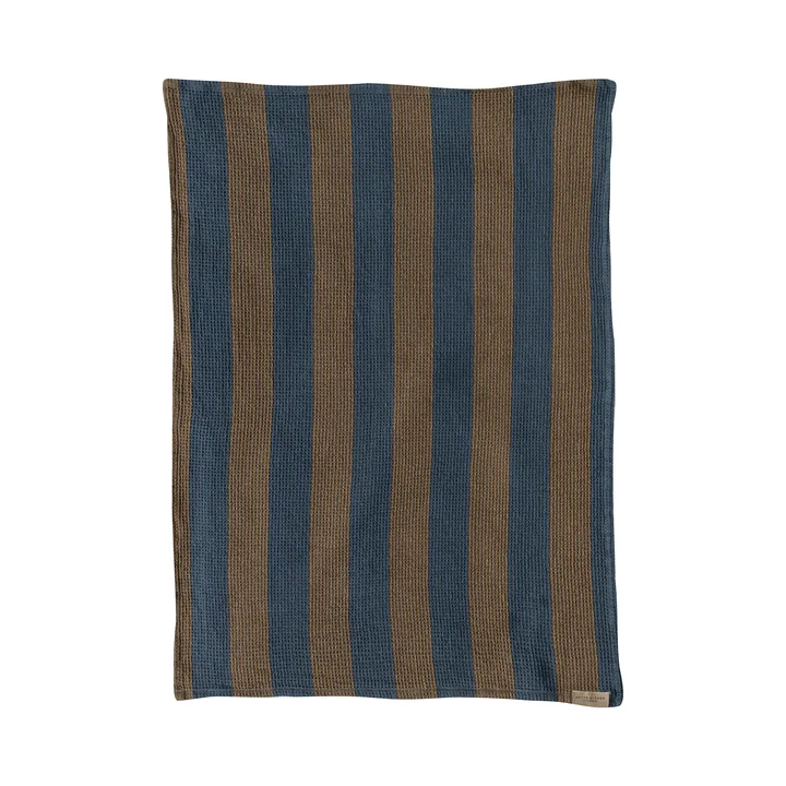 Elvira Geschirrtuch von Mette Ditmer in der Farbe ocker