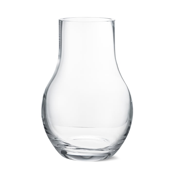Cafu Vase Glas, M, klar von Georg Jensen