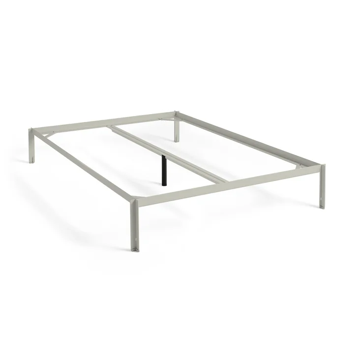 Connect Bett, 140 x 200 cm, warm grey von HAY