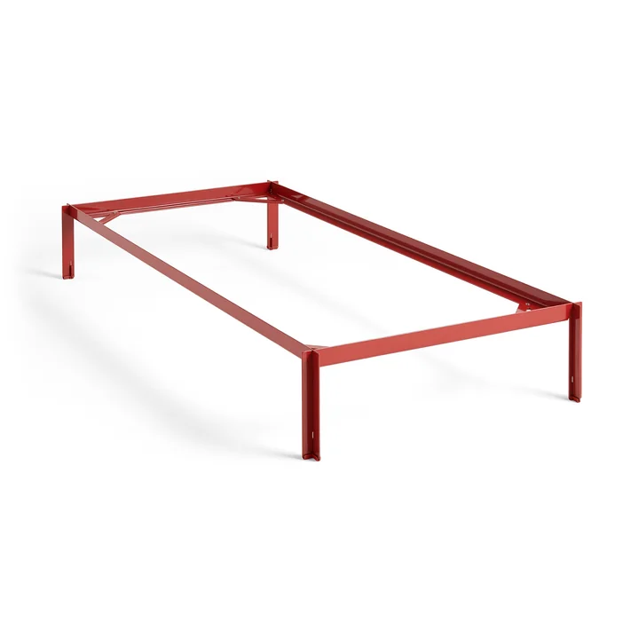 Connect Bett, 90 x 200 cm, maroon red von HAY