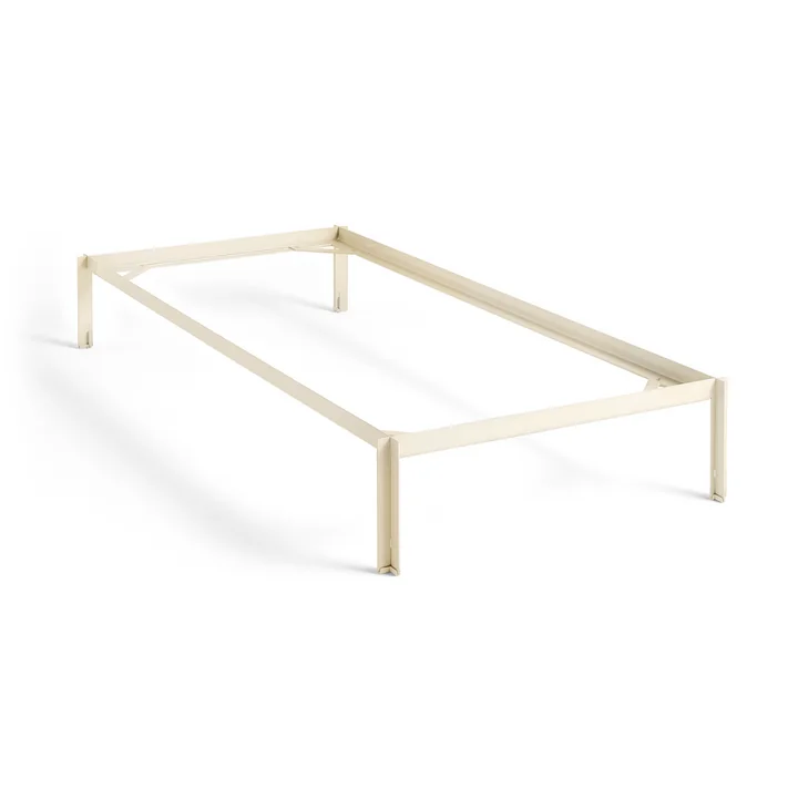 Connect Bett, 90 x 200 cm, alabaster von HAY