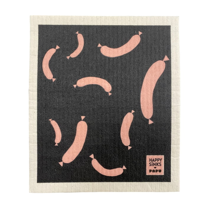 Spültücher von Happy Sinks in der Ausführung Wurst