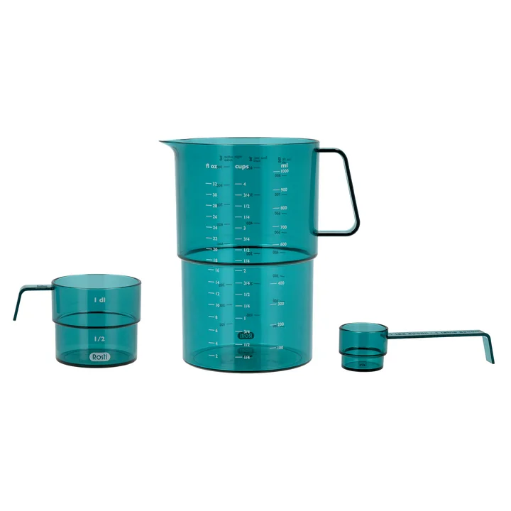 Mensura Messbecher-Set Rosti in der Farbe nordic green