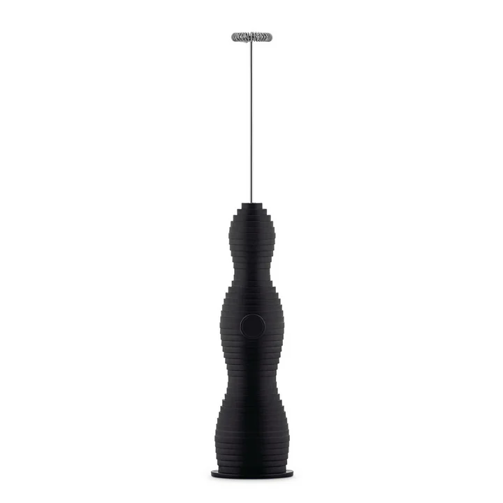 Pulcina Milchaufschäumer von Alessi in der Farbe schwarz