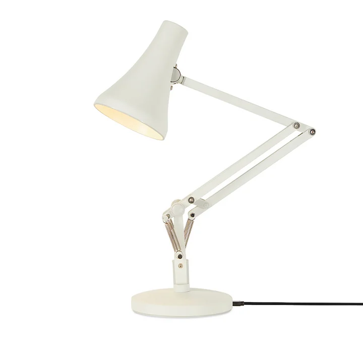 90 Mini Mini LED-Tischleuchte von Anglepoise in der Farbe jasmine white