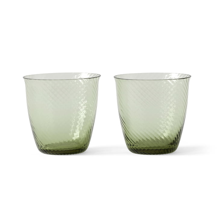 Collect SC78 Trinkglas, 180 ml, moss (2er Set) von &Tradition