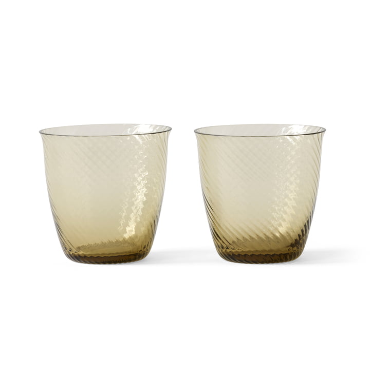 Collect SC78 Trinkglas, 180 ml, amber (2er Set) von &Tradition