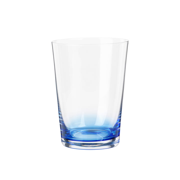 Hue Trinkglas 30 cl, clear / blue von Broste Copenhagen