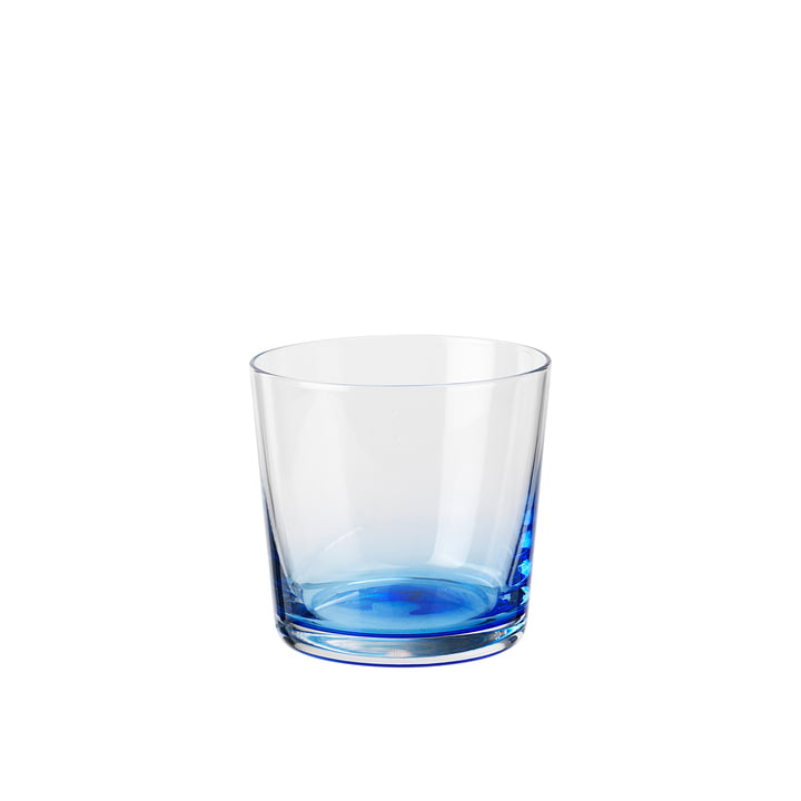 Hue Trinkglas 15 cl, clear / blue von Broste Copenhagen