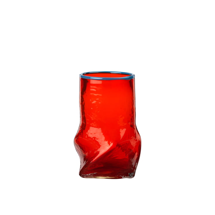 Ellen Vase, H 22 cm, rot von Broste Copenhagen