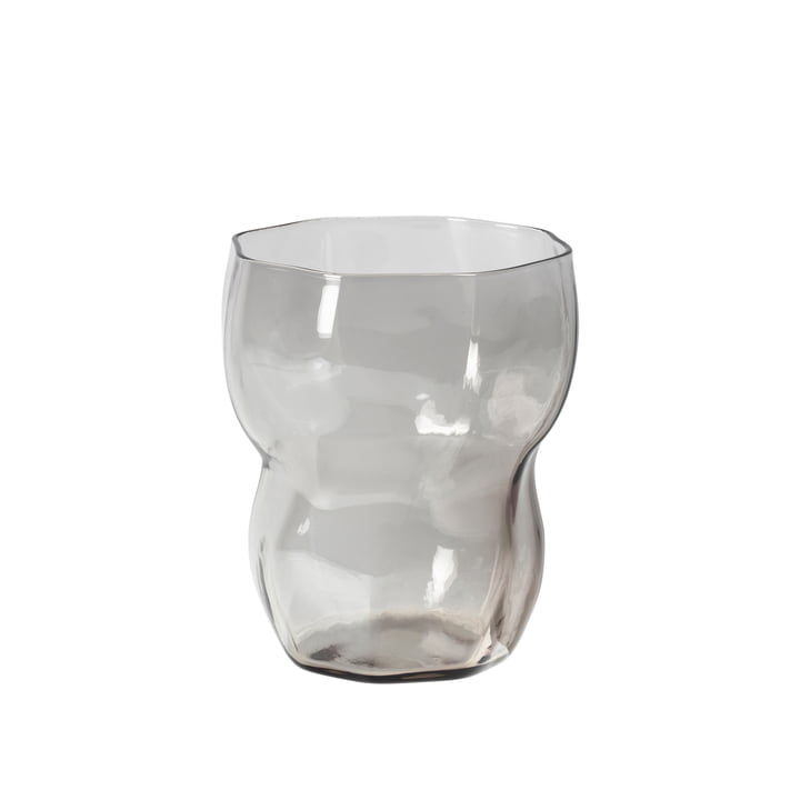 Limfjord Trinkglas, 350 ml, light grey von Broste Copenhagen