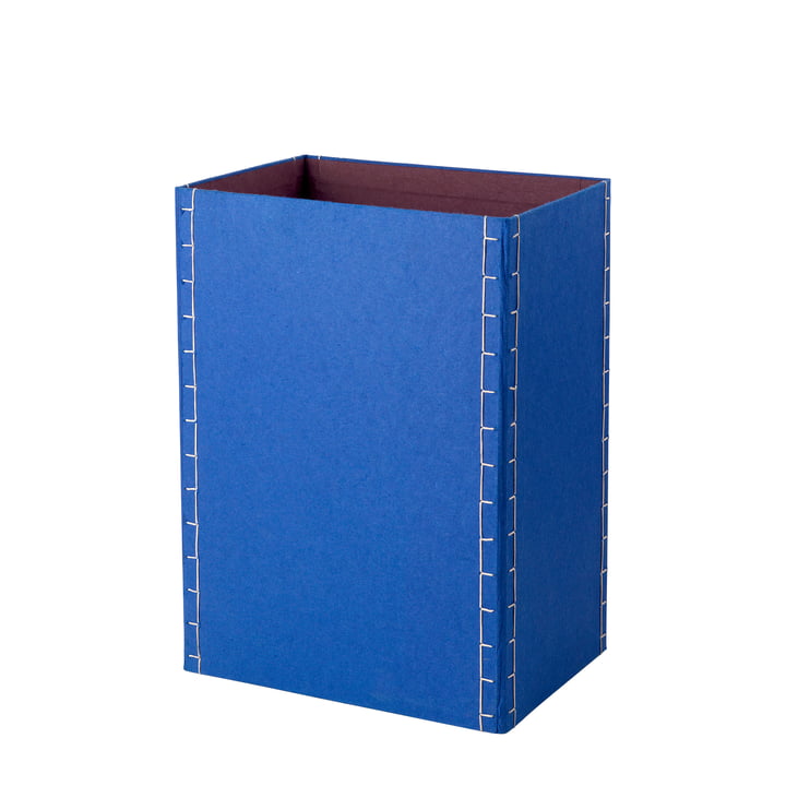 Iro Papierkorb, 30 x 42 cm, intense blue von Broste Copenhagen