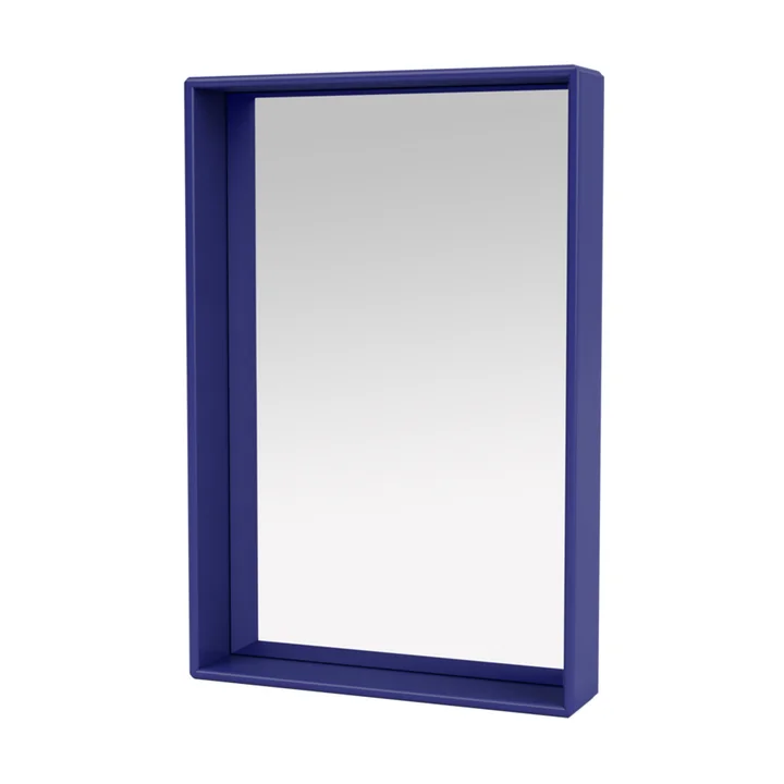 Shelfie Spiegel mit Regalrahmen von Montana in der Farbe monarch