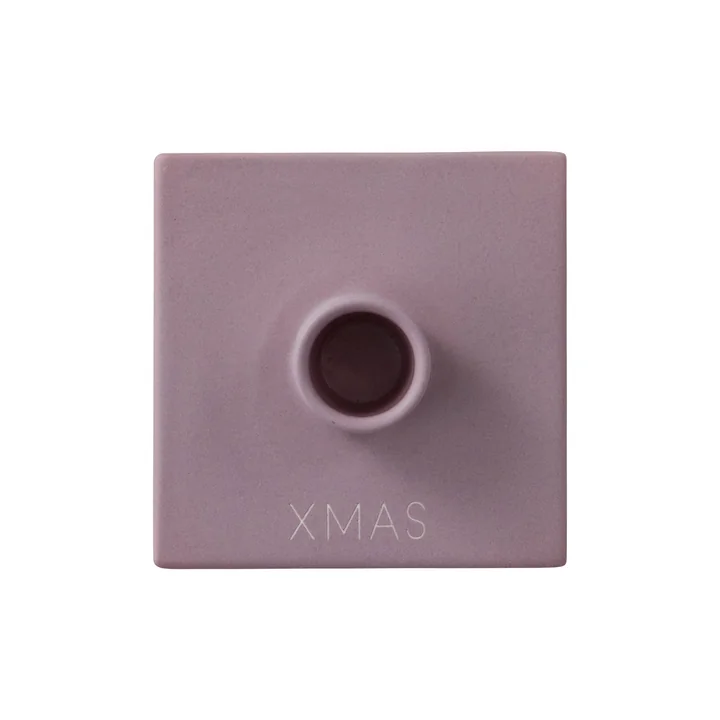 Tell your Christmas Story Kerzenhalter, X-Mas / lavendel von Design Letters