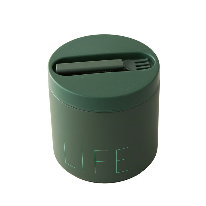Travel Life Thermo Lunch Box large, Life / myrtle green von Design Letters