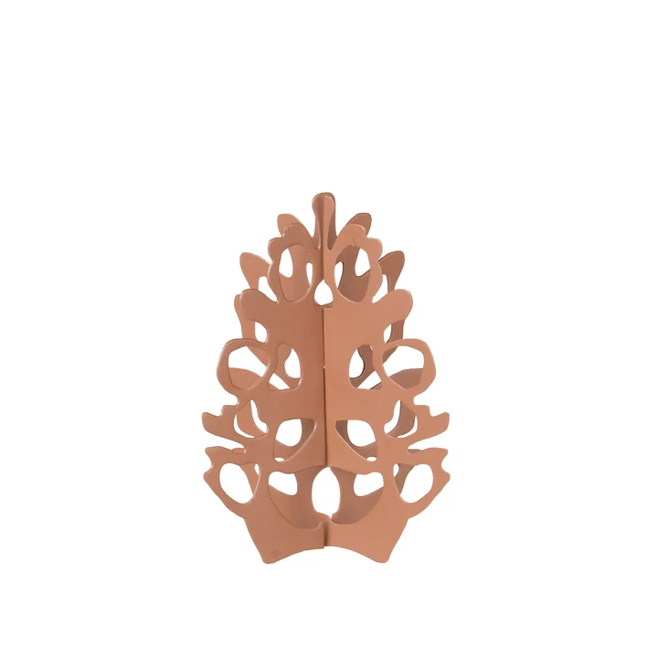 Broste Copenhagen - Christmas Cone Tischdekoration, Ø 6 cm, caramel brown