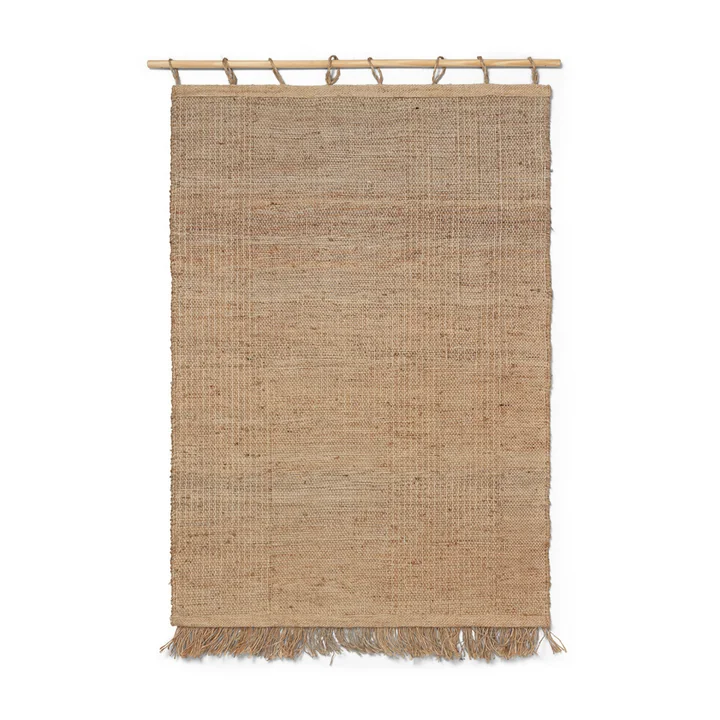 Harvest Wandteppich Jute, natural von Ferm Living