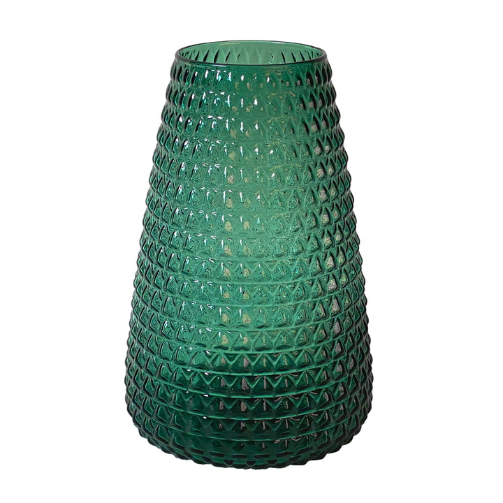 Dim Scale Vase large von XLBoom in der Ausführung grün