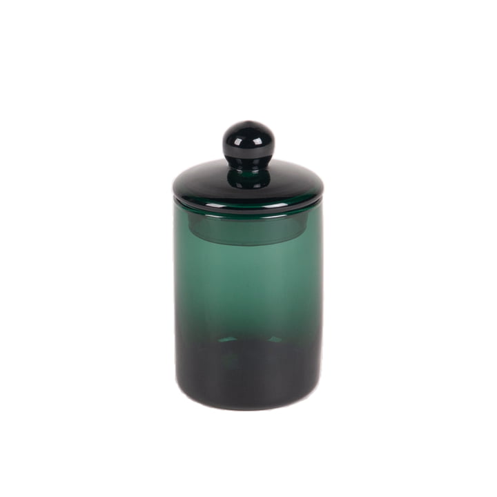 Mika Behälter mit Deckel small von XLBoom in der Farbe grün