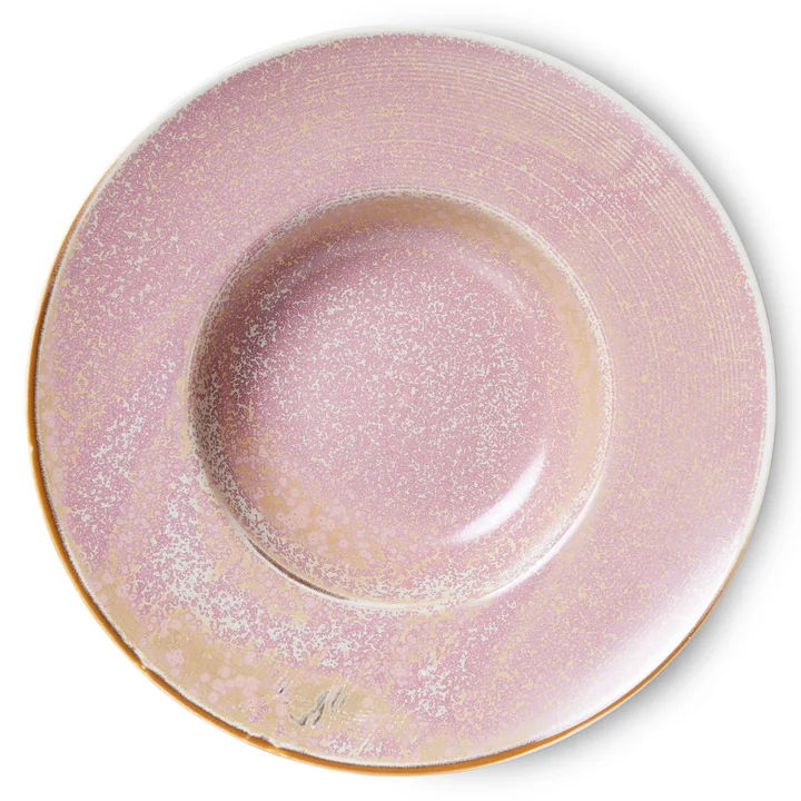 Chef Ceramics Teller von HKliving in der Ausführung rustic pink
