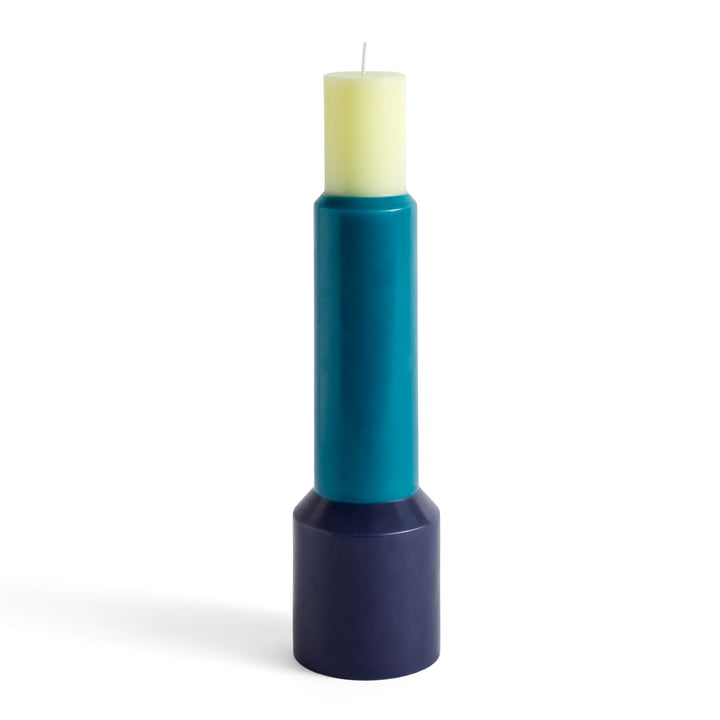 Pillar Kerze XL, midnight blue von Hay